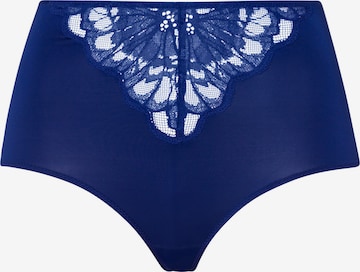 Hanro Panty ' Mae ' in Blue: front
