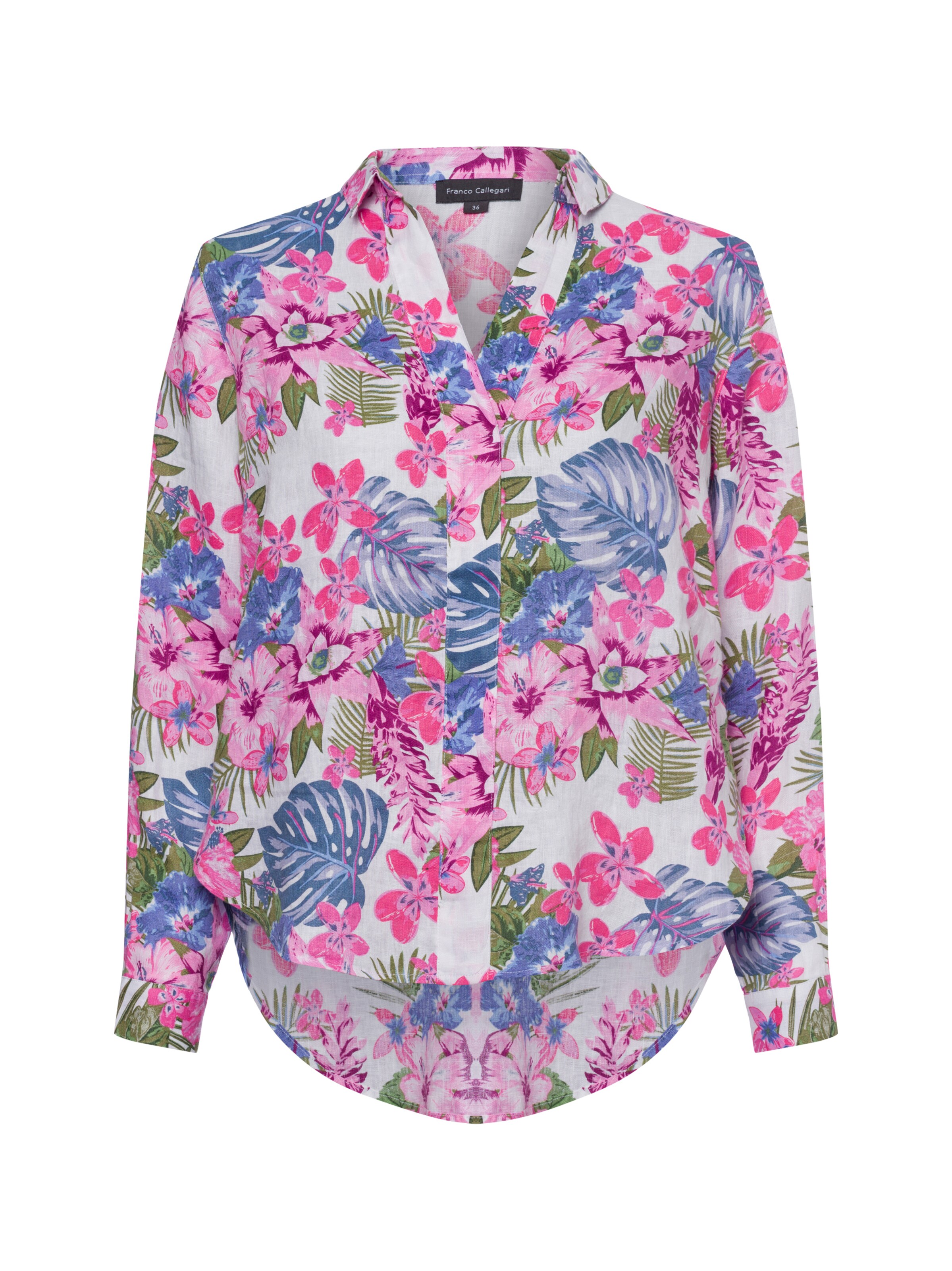 Franco Callegari Bluse ' ' in Weiß: Vorderseite