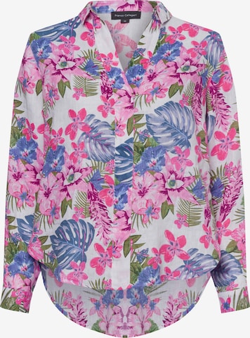 Franco Callegari Bluse ' ' in Weiß: Vorderseite