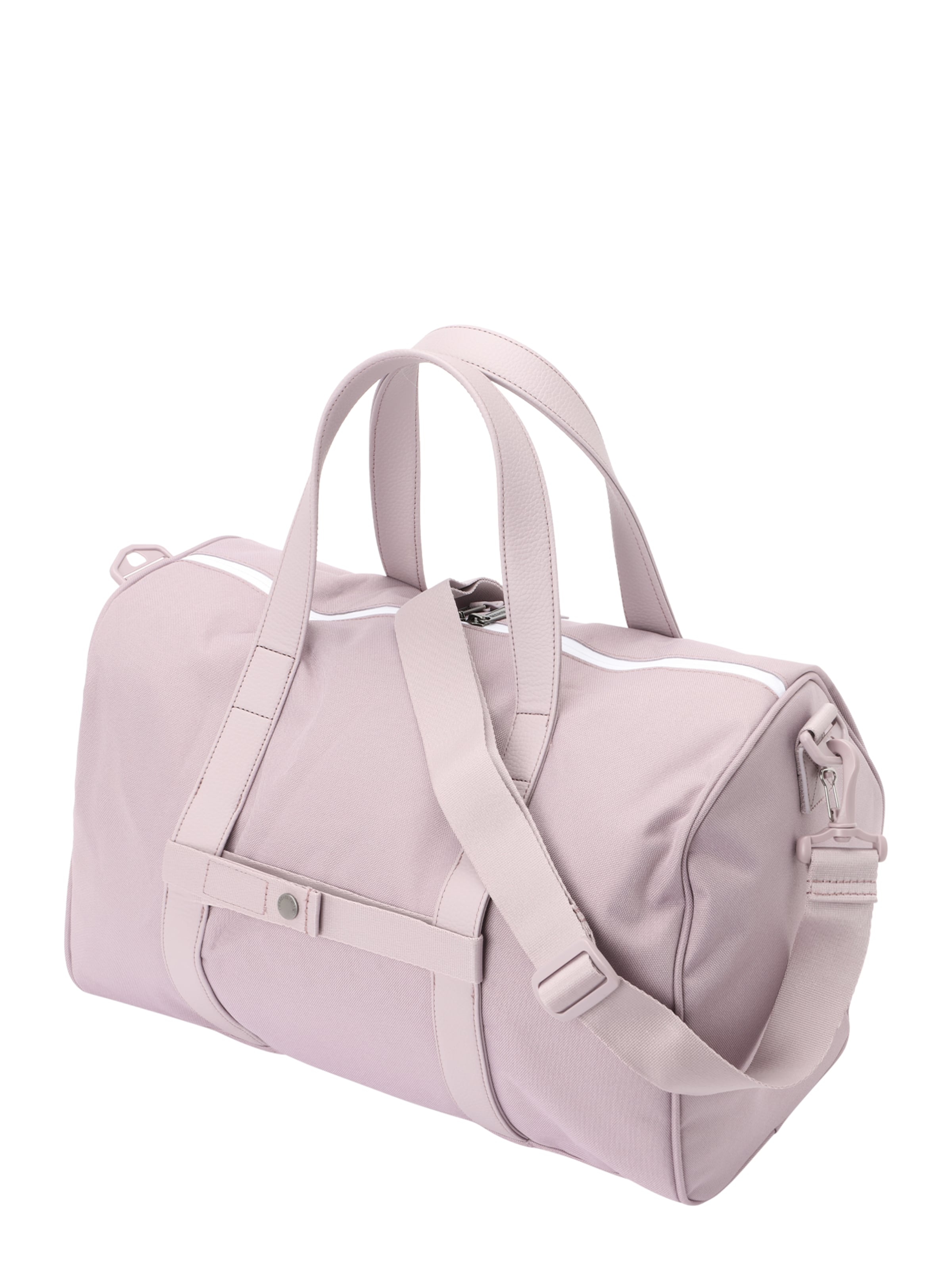 Herschel Viikonloppulaukku 'Novel' värissä vaaleanpunainen: sivusta