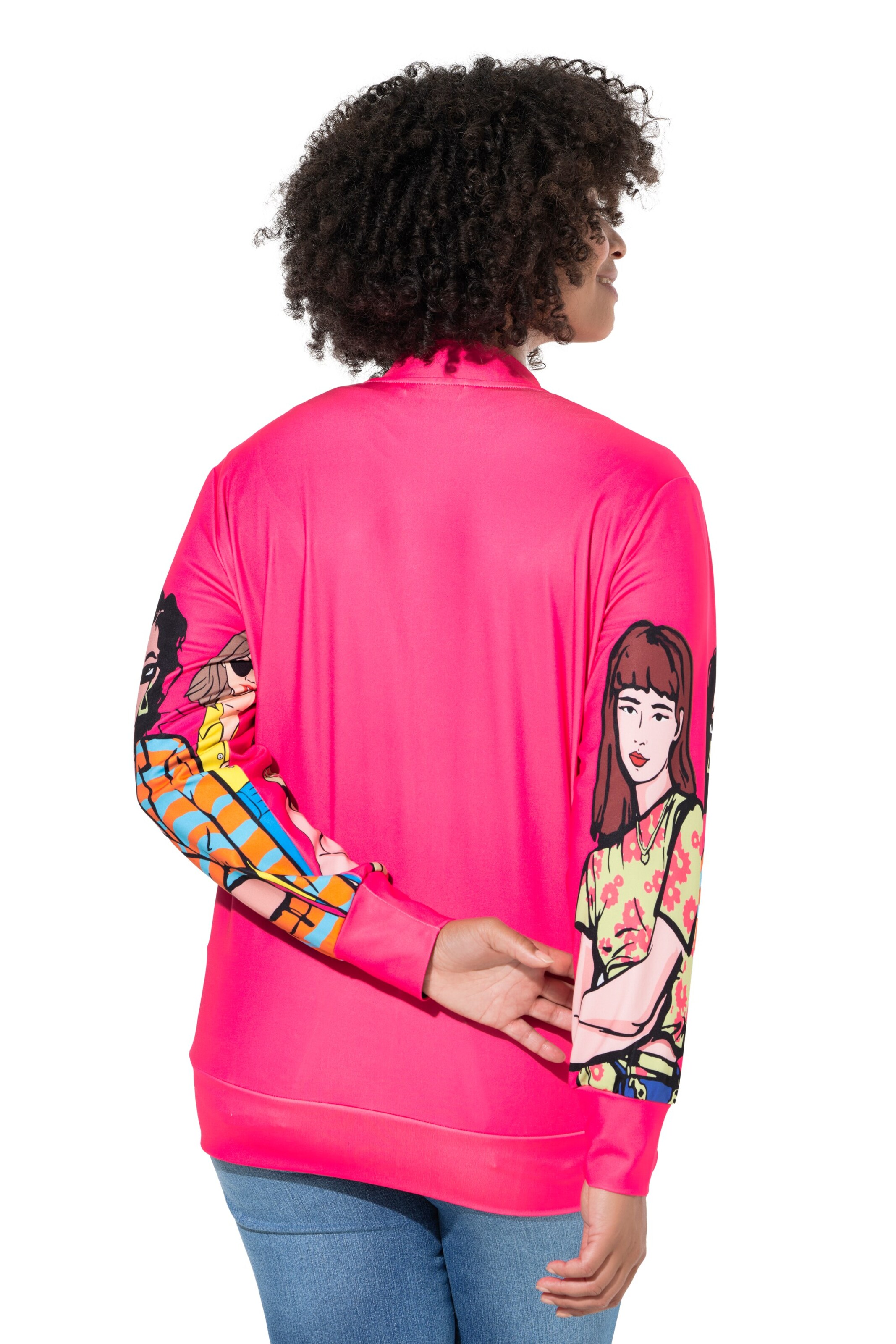 Angel of Style Between-season jacket in Pink