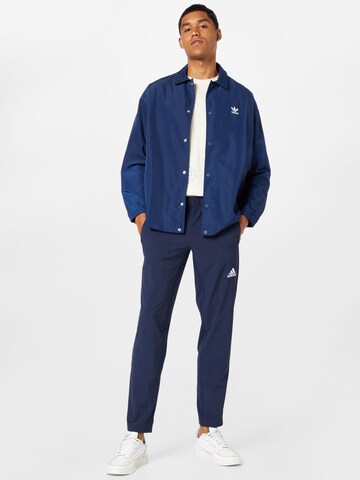 Veste mi-saison 'Adicolor Classics Trefoil ' ADIDAS ORIGINALS en bleu