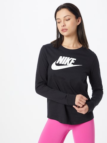 Nike Sportswear Shirt in Black: front