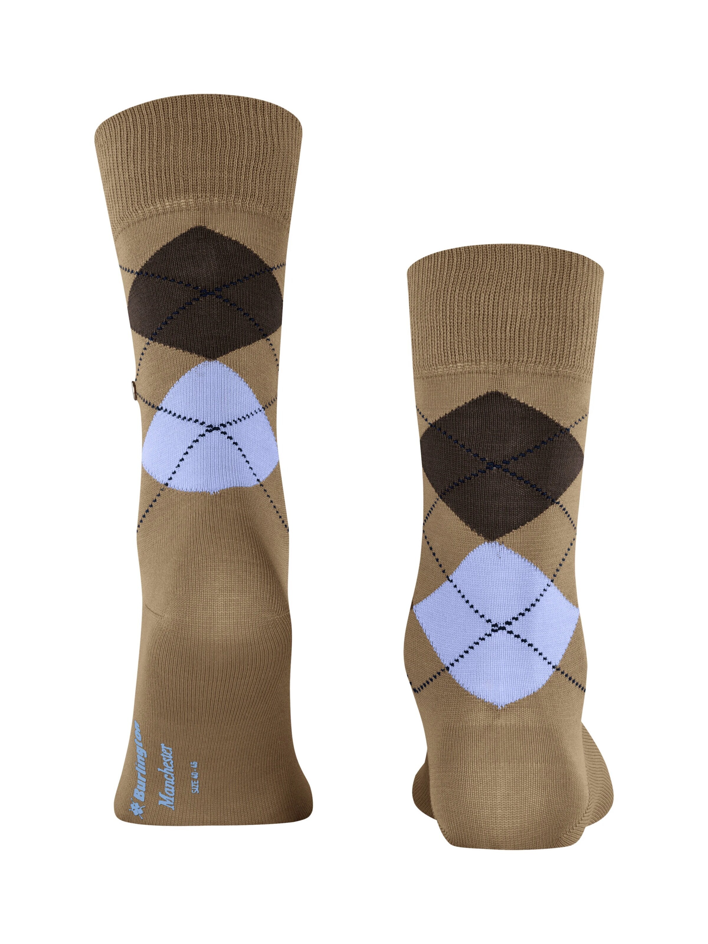 BURLINGTON Socks 'Manchester' in Beige