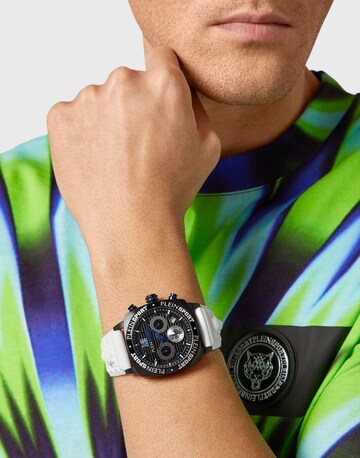 Orologio analogico 'Wildcat' di Plein Sport in bianco