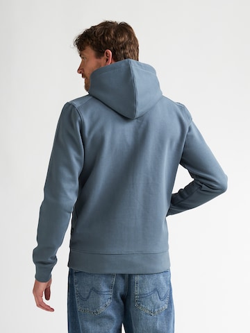 Petrol Industries Zip-Up Hoodie in Blue