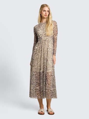 Robe TOM TAILOR DENIM en beige : devant