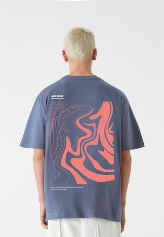 Maglietta 'Chaos ' di Lost Youth in blu
