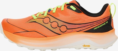 saucony Juoksukengät 'PEREGRINE 16' koossa 40 värissä neonkeltainen / oranssi / musta, Tuotenäkymä