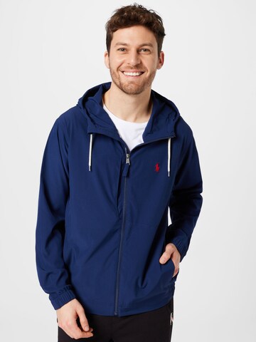 Veste mi-saison Polo Ralph Lauren en bleu : devant