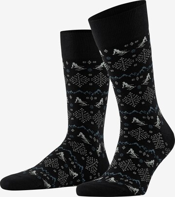 FALKE Socken 'Ski Slope SO' in Schwarz: Vorderseite