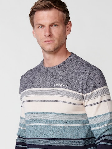Pull-over KOROSHI en bleu