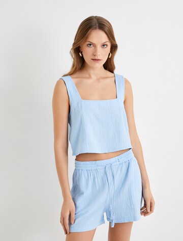 Koton Top in Blue: front