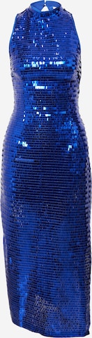 Oasis Cocktail Dress in Blue: front