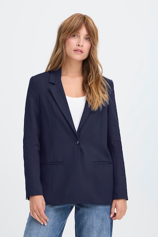 Blazer 'PZBINDY' Pulz en bleu : devant