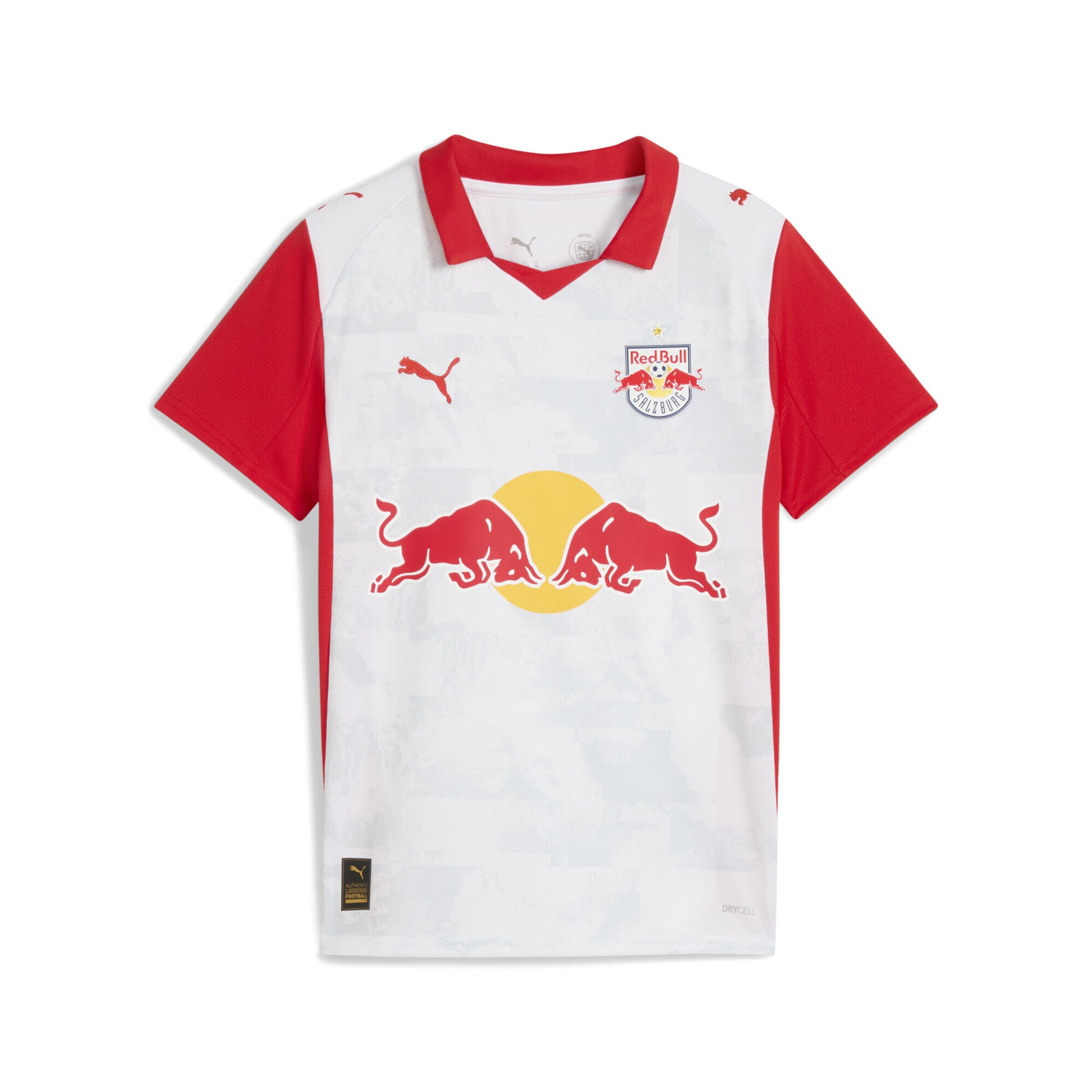 PUMA Trikot 'FC Red Bull Salzburg 25/26' in Weiß: Vorderseite