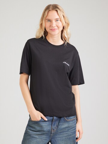 T-shirt 'SLFVILJA' SELECTED en noir : devant