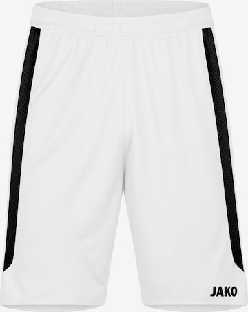 JAKO Sportshorts in Weiß: Vorderseite