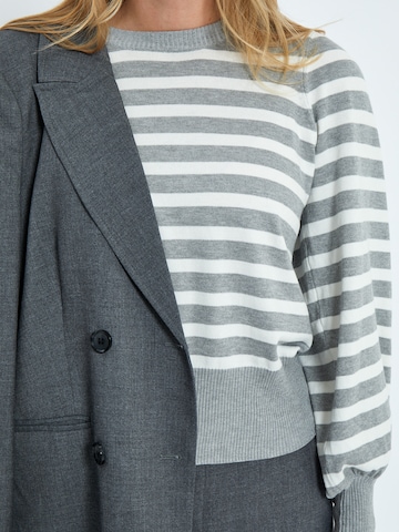 minus Pullover 'Liv' in Grau