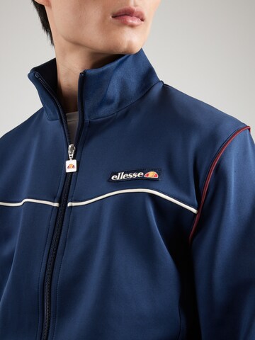 ELLESSE Zip-Up Hoodie 'San Marino' in Blue