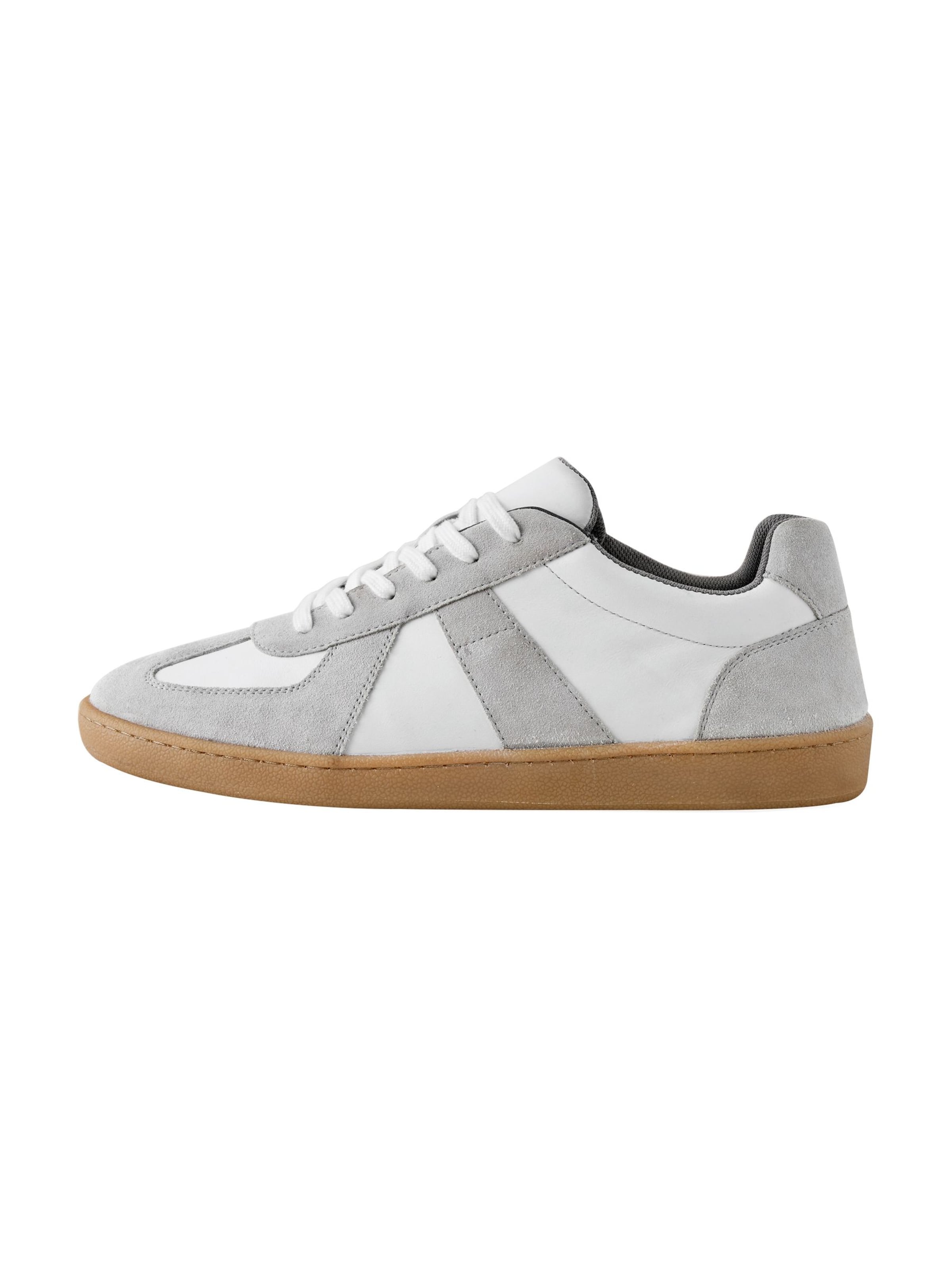 Next Sneakers laag in 40 in de kleur Grijs / Wit, Productweergave