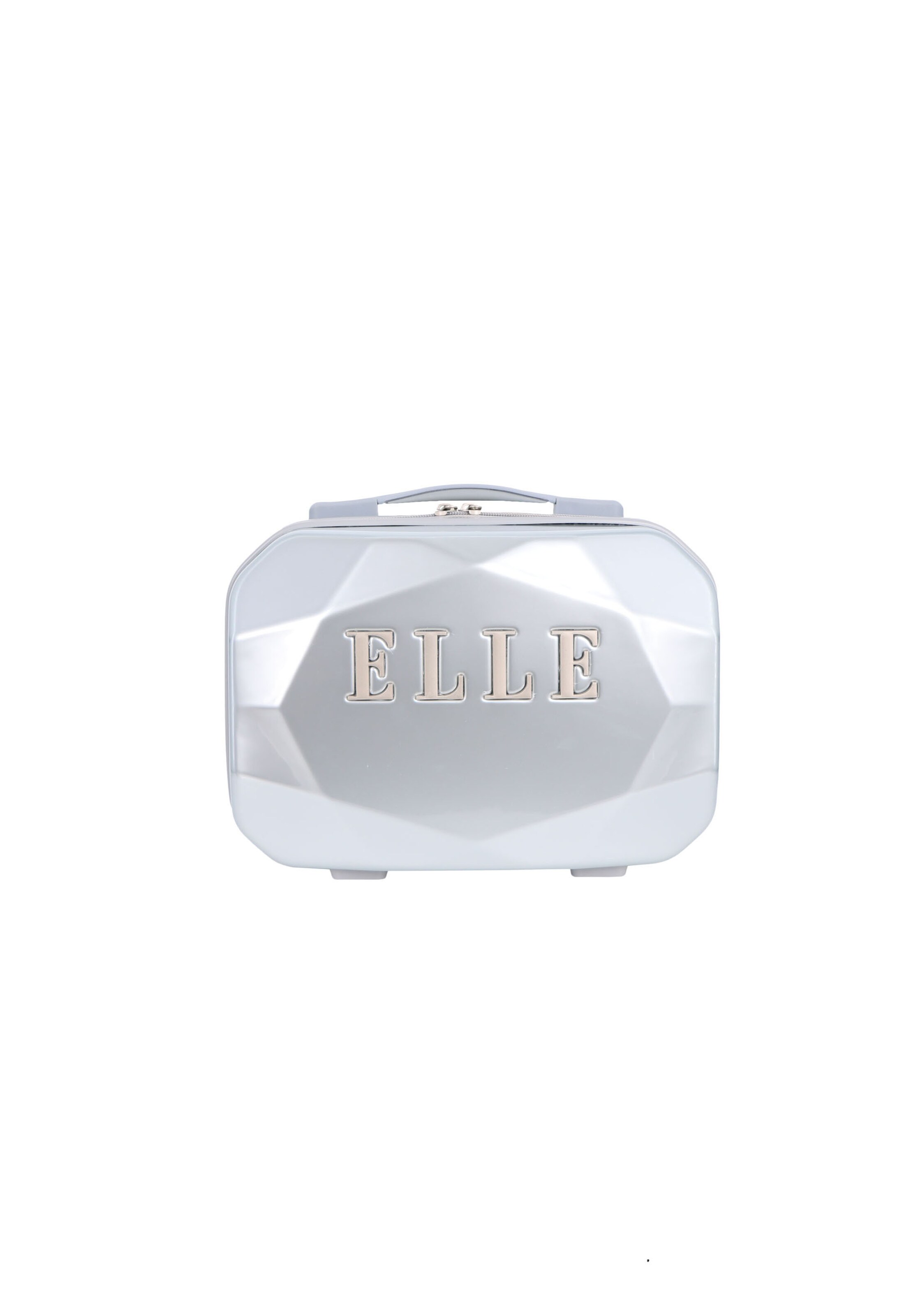 ELLE Travel Bag in Silver: front