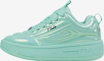 FILA Низкие кроссовки 'Superbubble' в Зеленый: спереди