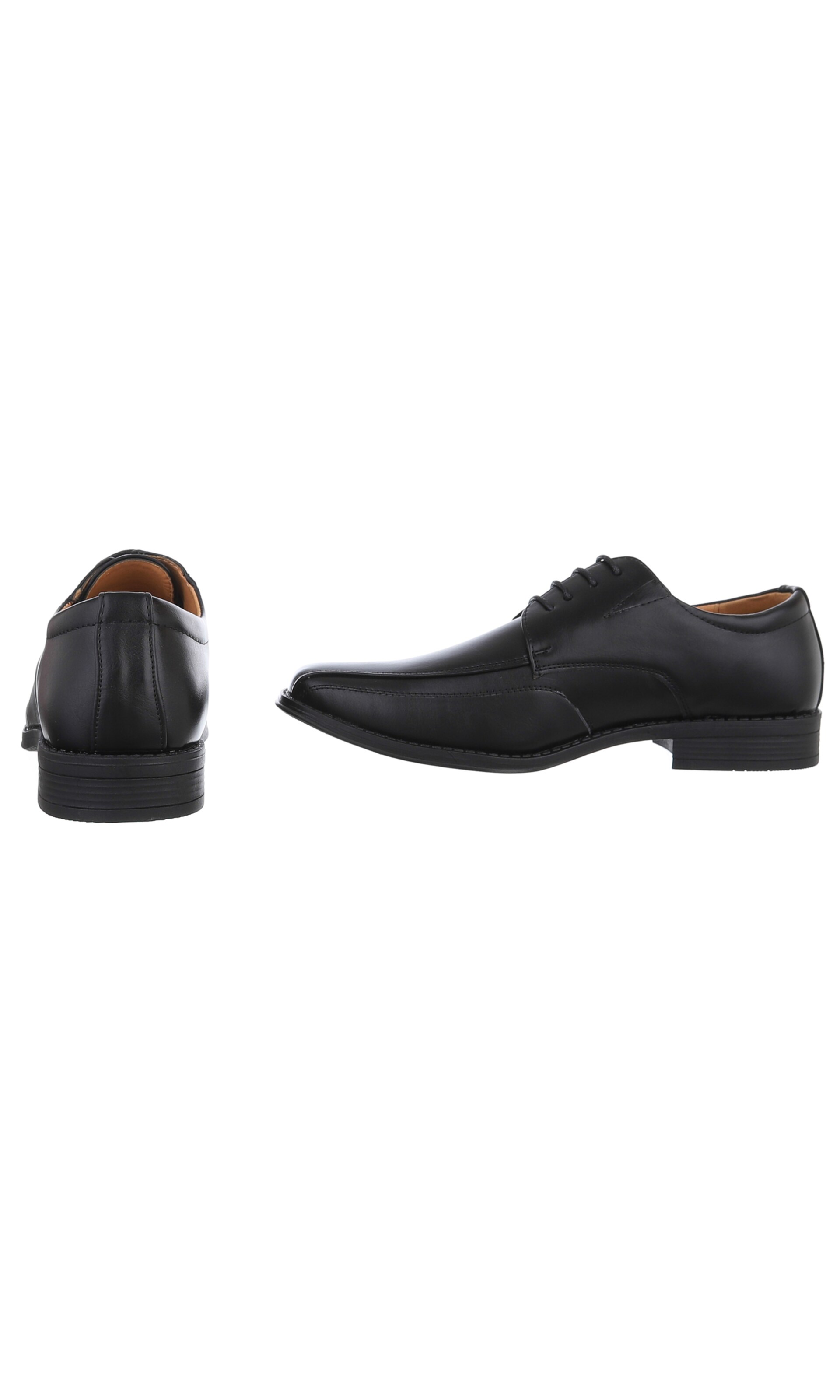 CoolWalk Lace-Up Shoes in Black