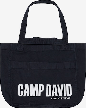 CAMP DAVID Shopper in Blue: front
