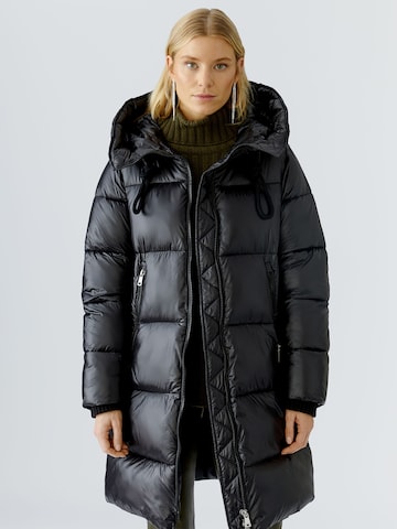 Cappotto invernale di OUI in nero: frontale