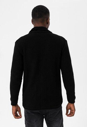 Jimmy Sanders Knit Cardigan in Black