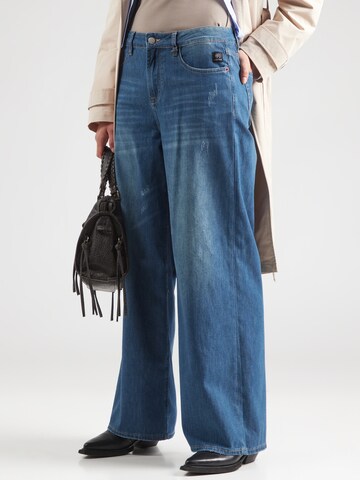 Wide Leg Jean 'KALEA' Elias Rumelis en bleu : devant