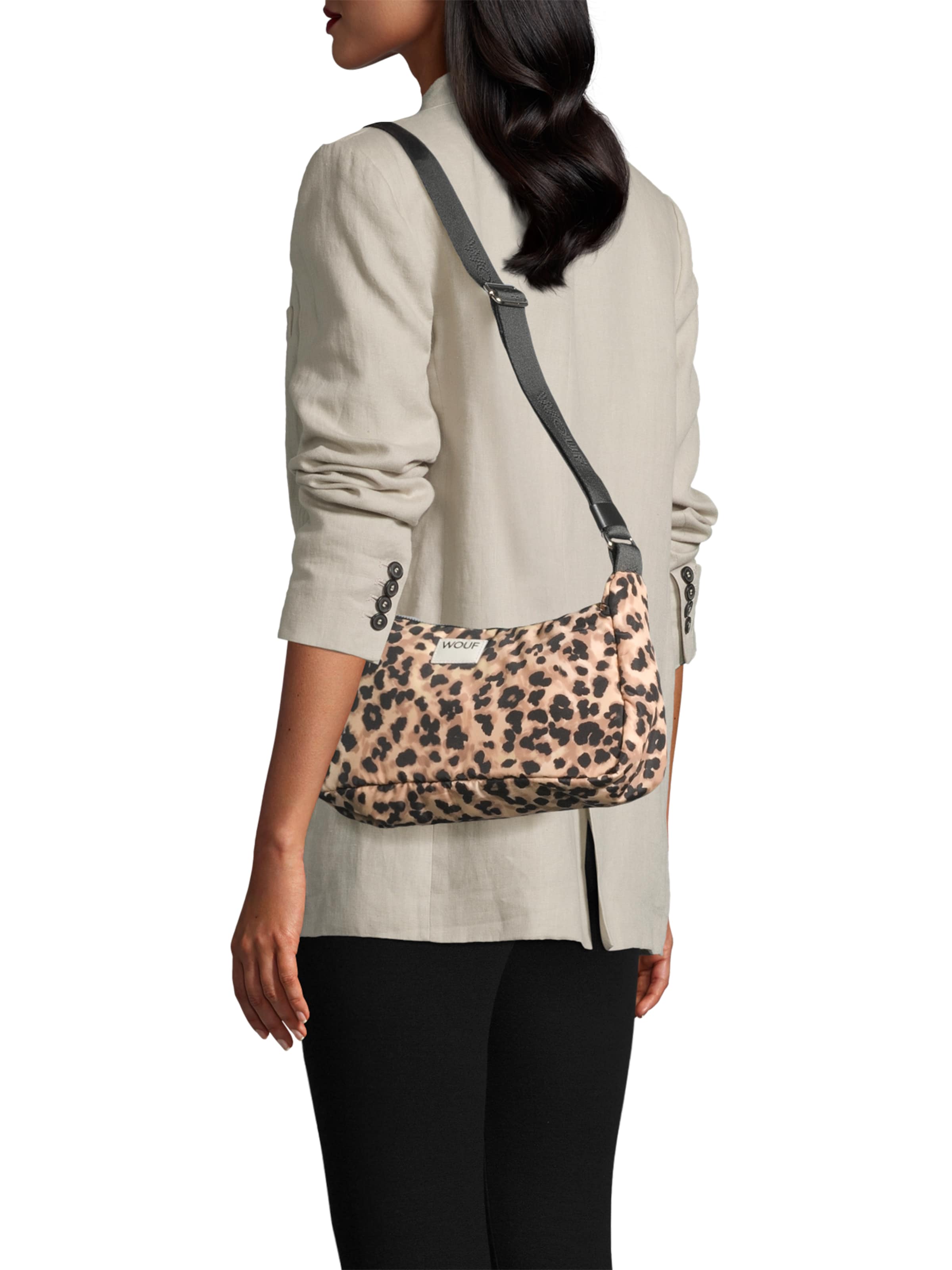 Wouf Schultertasche 'Studio' in Beige