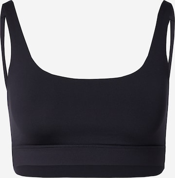 Girlfriend Collective Bustier Urheilurintaliivit 'Andy' värissä musta: etupuoli