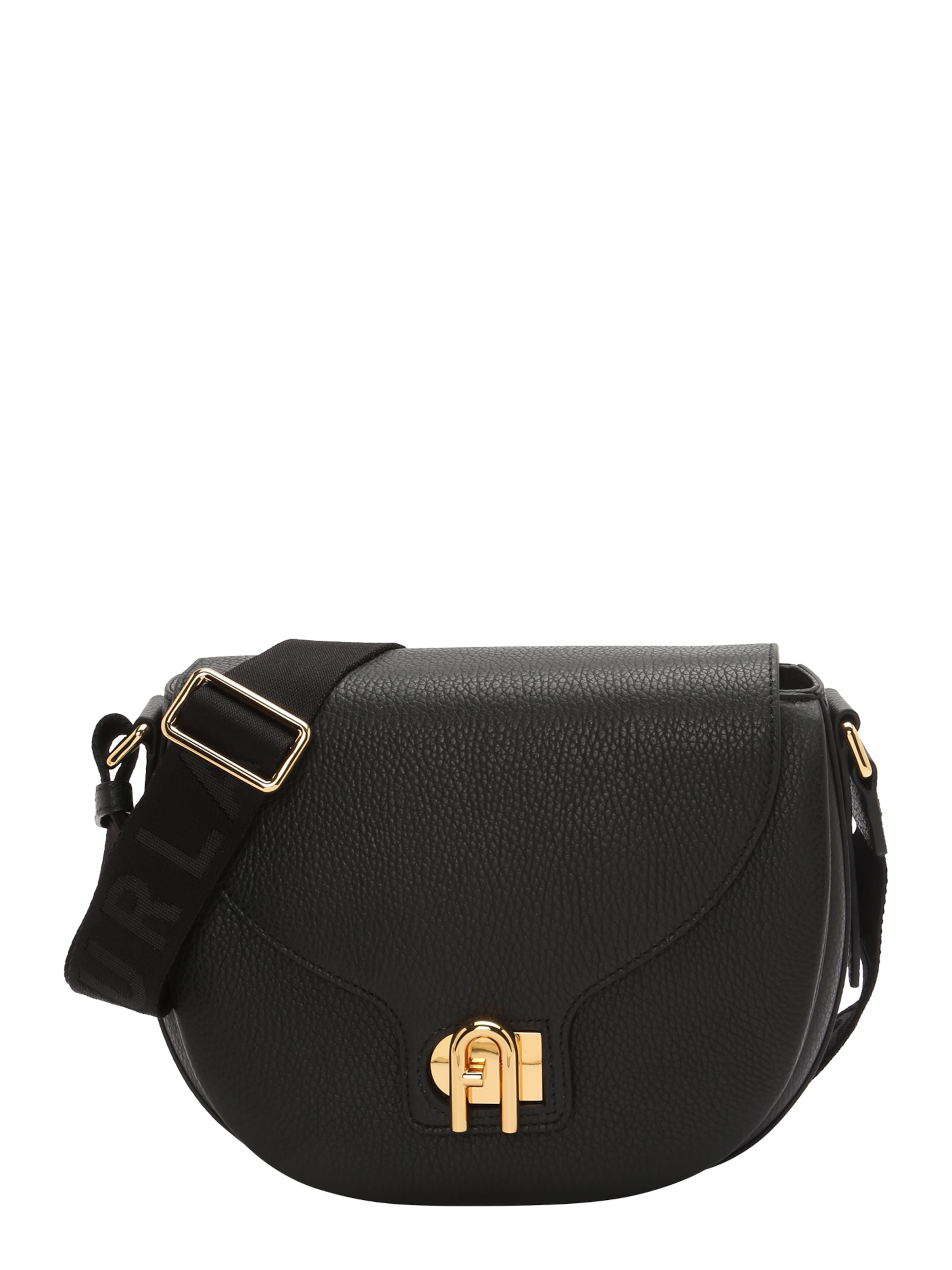 FURLA Taška přes rameno 'LOTUS' – černá: přední strana