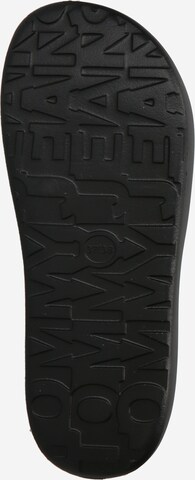 Tommy Jeans - Sapato aberto 'Chunky' em preto