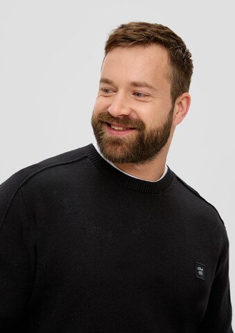 s.Oliver Pullover in Schwarz