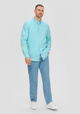 Coupe regular Chemise s.Oliver en bleu