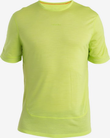 ICEBREAKER - Camiseta funcional 'Energy Wind' en verde: frente