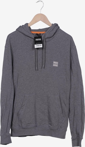 BOSS Orange Sweatshirt & Zip-Up Hoodie in M in Grey: front