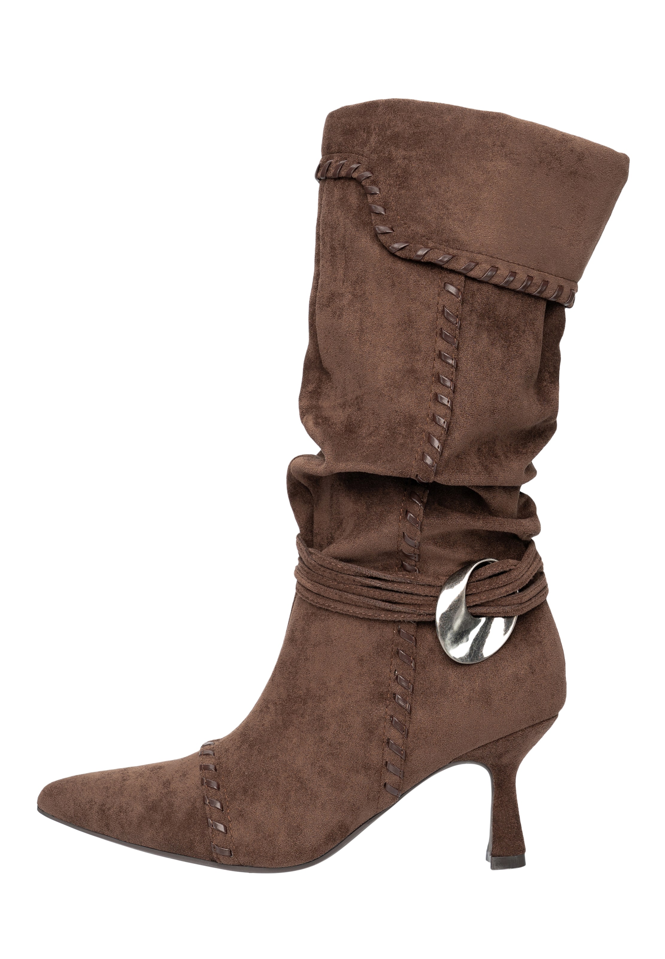 Salinyang Cowboy boot in Brown