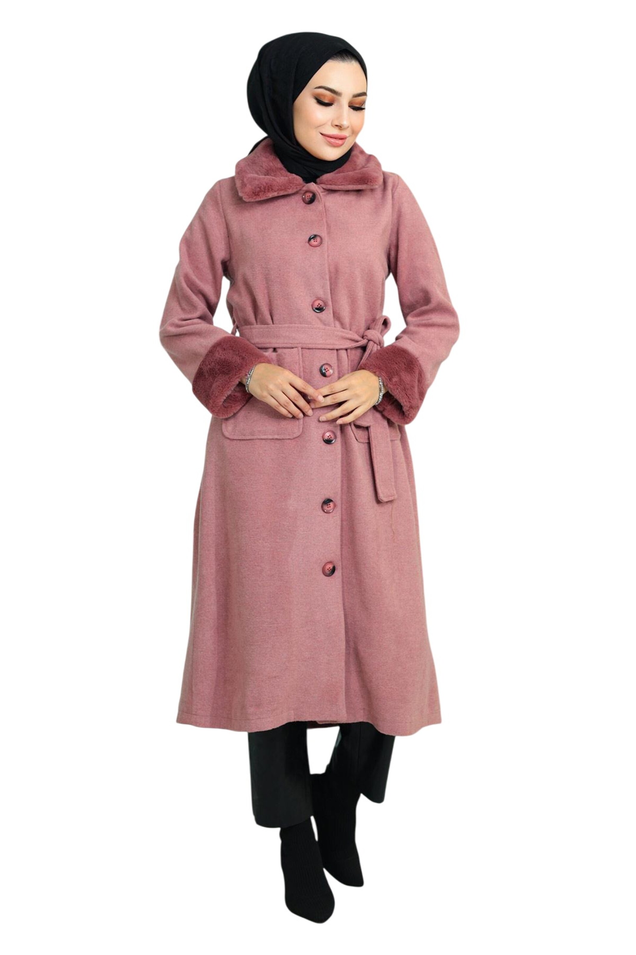 MODAMIHRAM Mantel in Pink