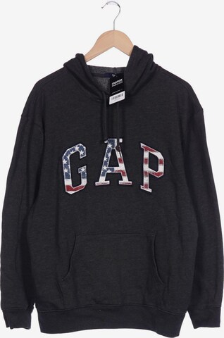 GAP Sweatshirt & Zip-Up Hoodie in XL in Grey: front