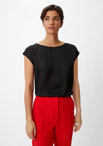 COMMA Shirt in Schwarz: Vorderseite