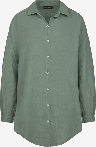 SASSYCLASSY Блуза в зелено: отпред
