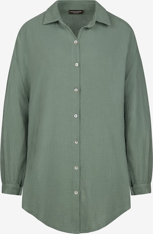 SASSYCLASSY Blouse in Groen: voorkant