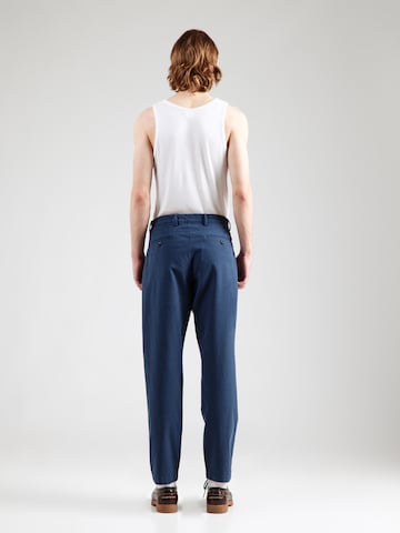 TOMMY HILFIGER Regular Bandplooibroek 'HARLEM' in Blauw