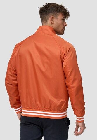 INDICODE JEANS Between-Season Jacket ' Ayser ' in Orange