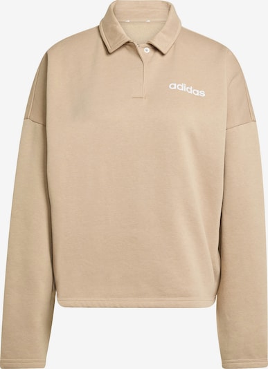 ADIDAS SPORTSWEAR Sportska sweater majica u bež / bijela, Pregled proizvoda