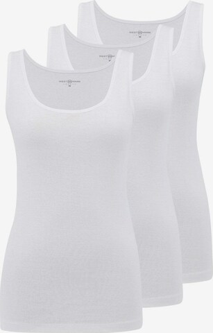 Maillot de corps 'EVA' WESTMARK LONDON en blanc : devant